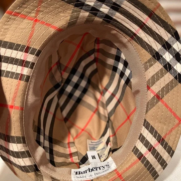 BURBERRY VINTAGE! 70s Burberry iconic Hat - Picture 2 of 4